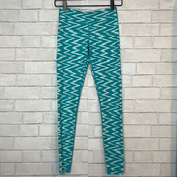Lululemon Ivivva Ikat Print Leggings 12 - Picture 1 of 5